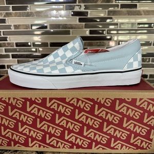 Van’s Checkered Baby blue